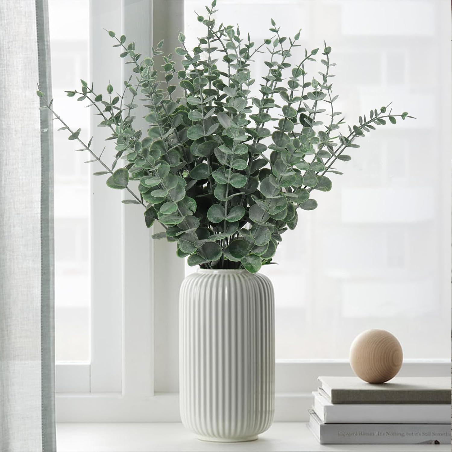 Eucalyptus Preserved - 10/20 Stuks Kunstplanten Eucalyptus Bladeren Nep