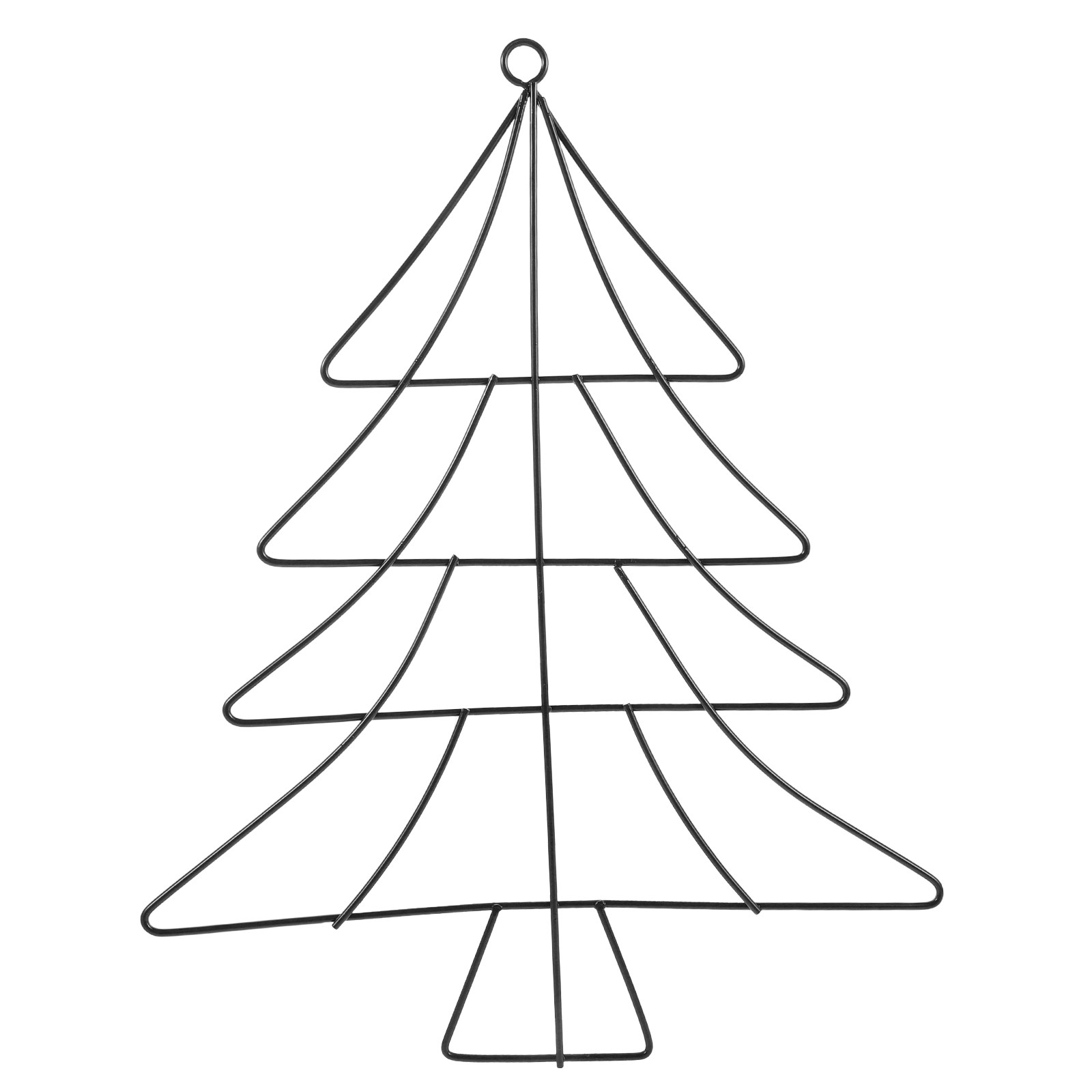 Wreath Form Wire - 2026 Kerstboomvormig Metalen Kransframe IJzerdraad Kransvorm