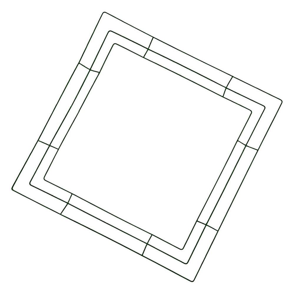 Vierkant metalen draadframe vo - Wreath Form Wire recensie en prijs
