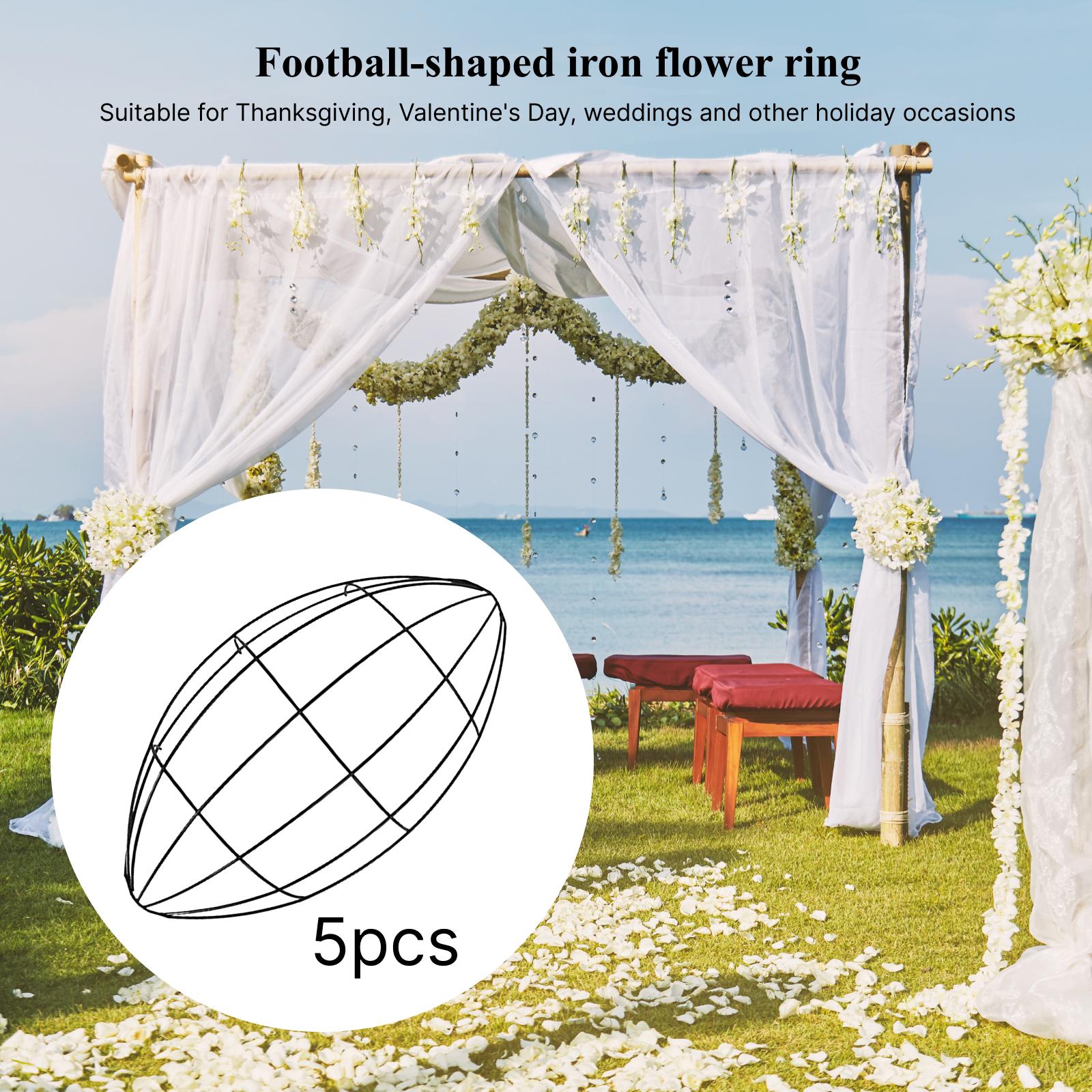 Voetbalkransframe van ijzerdra - Wreath Form Wire recensie en prijs