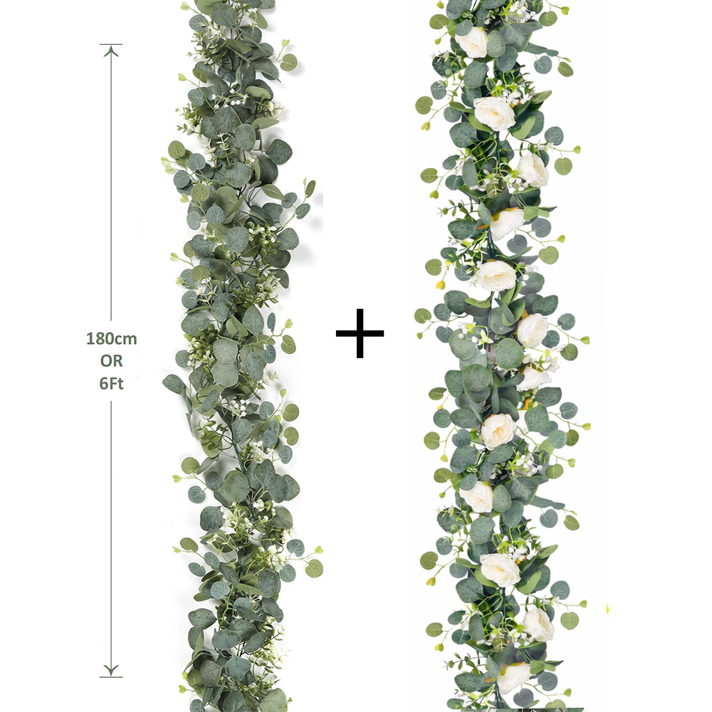 Kunstmatige Pioenbloemen Sling - Eucalyptus Preserved recensie en prijs