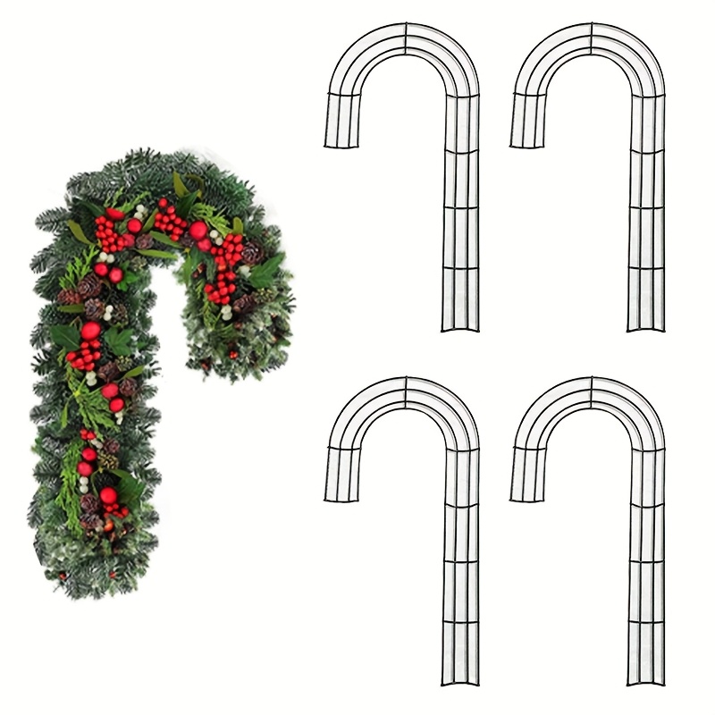 1/2/4 stuks Kerst J-vormige me - Wreath Form Wire recensie en prijs