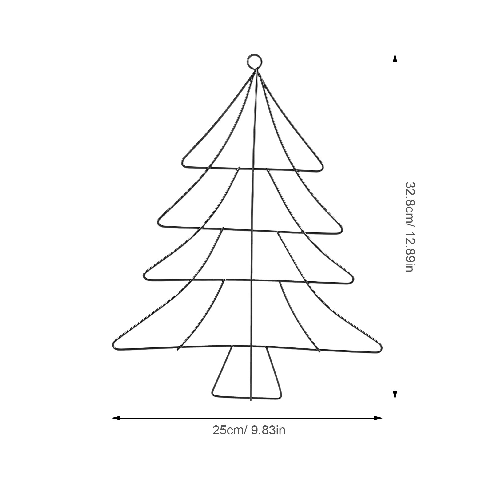 2026 Kerstboomvormig Metalen K - Wreath Form Wire recensie en prijs