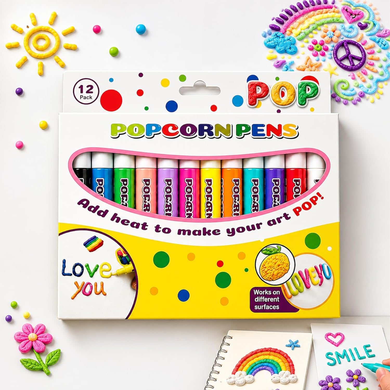 Magische Puffy Popcorn Pennen  - Copic Marker Sketch recensie en prijs