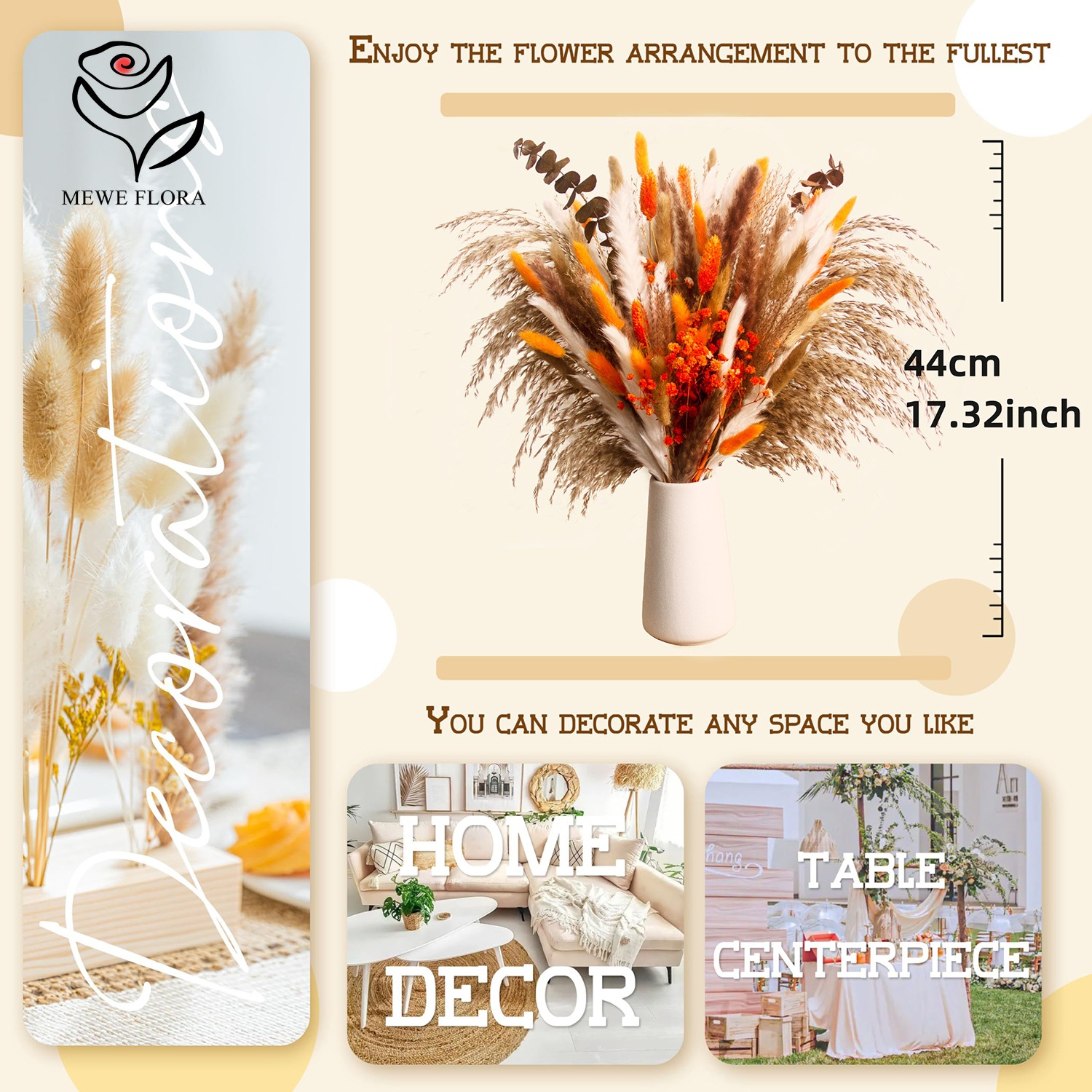 Gedroogde natuurlijke bloemen  - Eucalyptus Preserved recensie en prijs